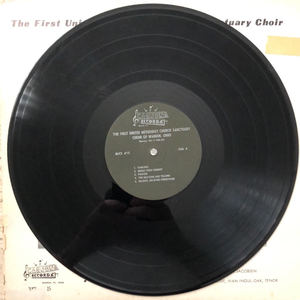 The First United Methodist Church Sanctuary Choir Warren, Ohio Vinyl Lp - Picture 7 of 10